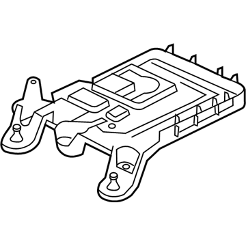 Volkswagen Battery Tray - 3C0-804-869-D