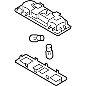 Volkswagen Dome Light - 11A-947-290-A-7CW