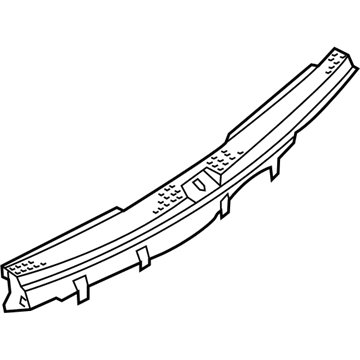 Volkswagen 3CN-863-459-82V Rear Trim Panel Volkswagen 3CN-863-459-82V Rear Trim Panel