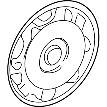Volkswagen Cabrio Wheel Cover - 1H0-601-147-A-FED