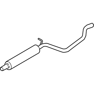 Volkswagen Golf SportWagen Exhaust Pipe - 5QM-253-209-P
