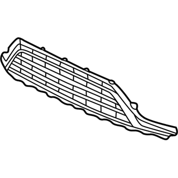 Volkswagen Golf R Grille - 5G0-853-671-M-FOD