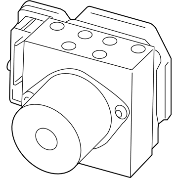 Volkswagen Tiguan ABS Pump And Motor Assembly - 5N0-614-109-Q-BEF