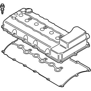 Volkswagen Engine Cover - 03H-103-429-L