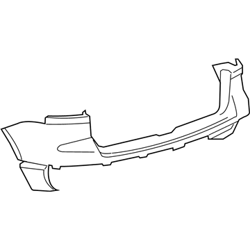 Volkswagen Touareg Bumper Cover - 7L6-807-417-D-GRU