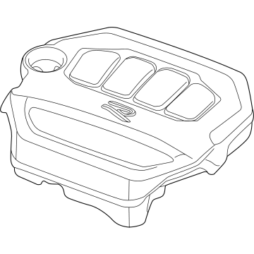 Volkswagen Engine Cover - 06Q-103-925-N