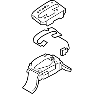 Volkswagen Beetle Shift Indicator - 1C0-713-203-B-3SG