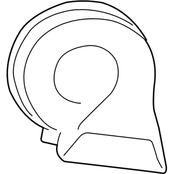 Volkswagen 7N0-951-221-B Horn