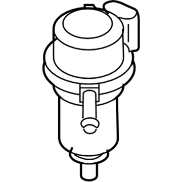 Volkswagen Brake Booster Vacuum Pump - 8E0-927-317-H