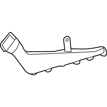 Volkswagen Rabbit Air Duct - 1K1-819-152-B