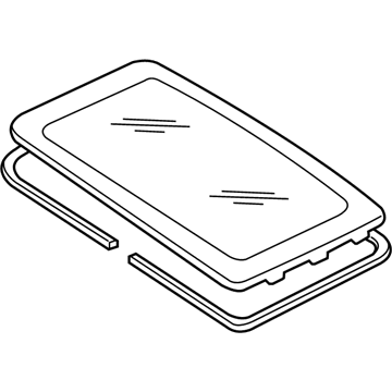 Volkswagen Sunroof - 1C0-877-071-B