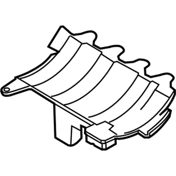 Volkswagen Oil Pan Baffle - 03G-103-623-A