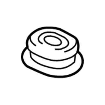 Volkswagen e-Golf Coolant Reservoir Hose - 1K0-121-367-F