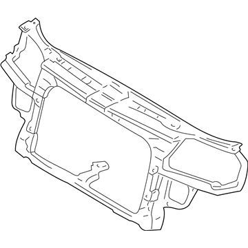 Volkswagen Golf Radiator Support - 1J0-805-588-T