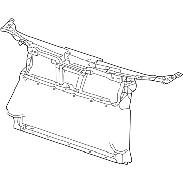 Volkswagen Cabrio Radiator Support - 1E0-805-591