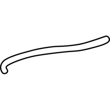 Volkswagen Crankcase Breather Hose - 1HM-201-123-B