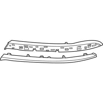 Volkswagen Atlas Headlight Cover - 3CN-941-120-B