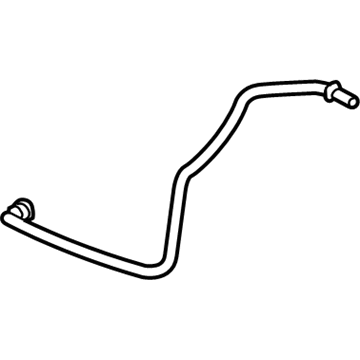 Volkswagen Jetta Crankcase Breather Hose - 1K0-201-160-AL