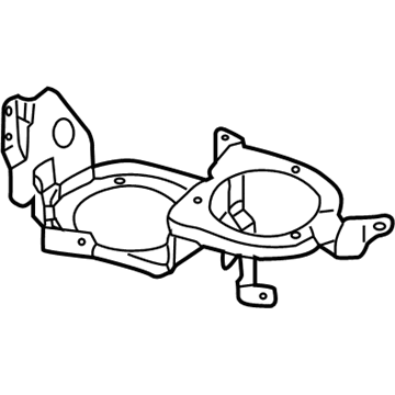 Volkswagen Phaeton Exhaust Hanger - 3D0-131-085-C