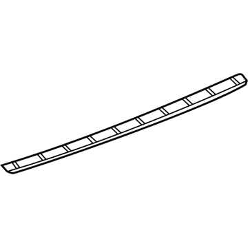 Volkswagen 7P6-807-787-9B9 Finish Plate 7P6-807-787-9B9 Volkswagen Finish Plate Illustration 1 of 1
