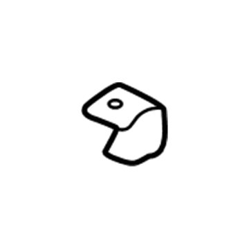 Volkswagen N-015-458-1 Splash Shield Clip N-015-458-1 Volkswagen Splash Shield Clip Illustration 1 of 1