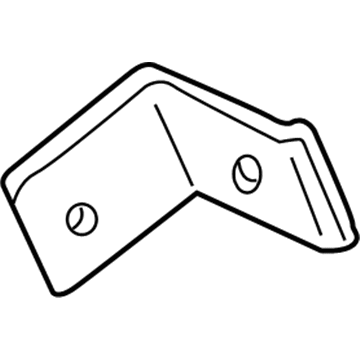 Volkswagen 701-951-185-C Lower Note Horn Bracket 701-951-185-C Volkswagen Lower Note Horn Bracket Illustration 1 of 1