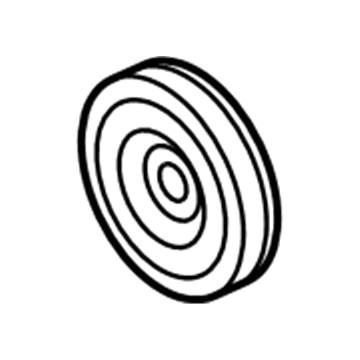 Volkswagen Phaeton Crankshaft Pulley - 07C-105-243-N