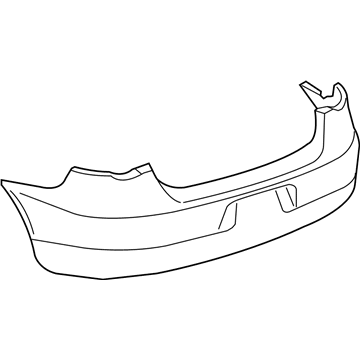 Volkswagen Eos Bumper Cover - 1Q0-807-417-H-GRU
