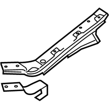 Volkswagen Golf Frame Rail - 5K0-809-146