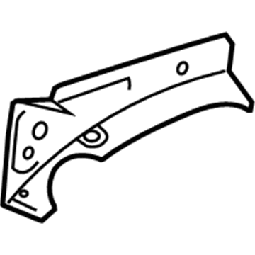 Volkswagen Rabbit Frame Rail - 1K0-810-136-B