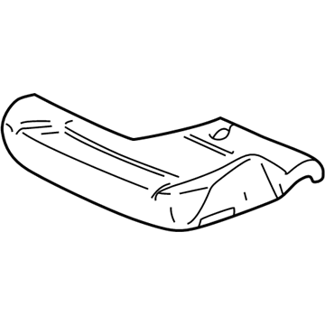 Volkswagen Passat Seat Cushion - 3B0-881-375-J