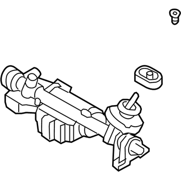 Volkswagen Rack And Pinion - 1K1-423-055-FX