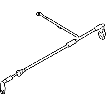 Volkswagen Battery Cable - 1K0-971-228-M