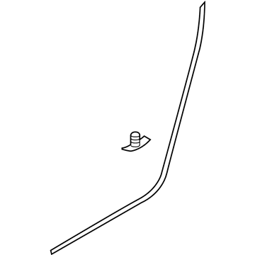 Volkswagen e-Golf Door Seal - 5G6-839-700-D