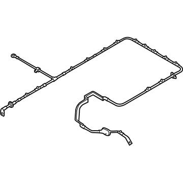 Volkswagen CC Battery Cable - 3C0-971-227-B