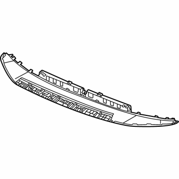 Volkswagen Atlas Cross Sport Bumper - 3CN-805-915-A-9B9