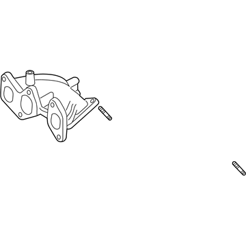 Volkswagen Eos Exhaust Pipe - 022-253-031-N