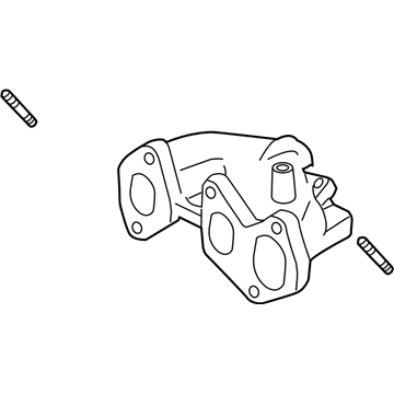 Volkswagen Eos Exhaust Pipe - 022-253-032-N