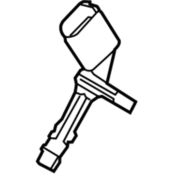 Volkswagen Phaeton ABS Sensor - 4E0-927-804-F