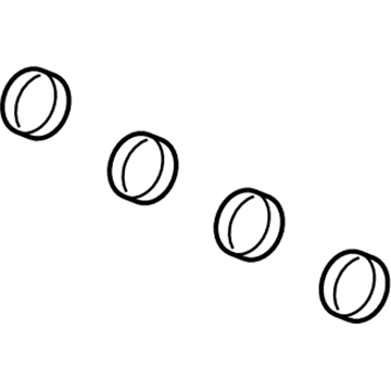 Volkswagen 036-129-717-E Intake Manifold Gasket Volkswagen 036-129-717-E Intake Manifold Gasket