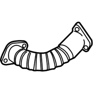 Volkswagen Touareg EGR Tube - 059-131-534-J