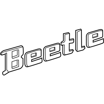 Volkswagen Beetle Emblem - 5C1-853-670-739