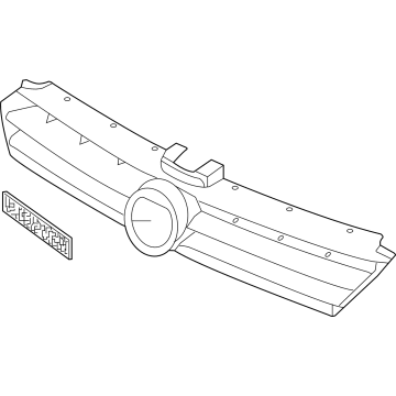 Volkswagen Golf Alltrack Grille - 5G0-853-651-DA-ZLL