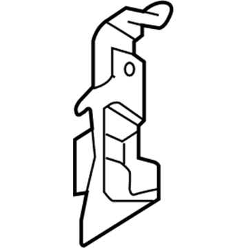 3D0-121-283-D Volkswagen Air Baffle Illustration 1 of 1