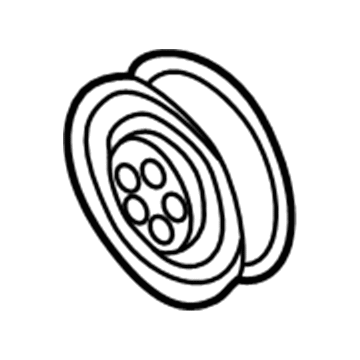 Volkswagen Passat Timing Belt Idler Pulley - 058-109-243-E