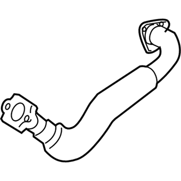 Volkswagen EuroVan Exhaust Pipe - 023-253-091-AA