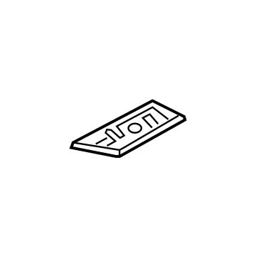 Volkswagen 5Q0-803-075-A Floor Reinforcement Volkswagen 5Q0-803-075-A Floor Reinforcement