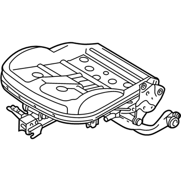 Volkswagen 1J4-881-105-GJ Lower Frame Volkswagen 1J4-881-105-GJ Lower Frame