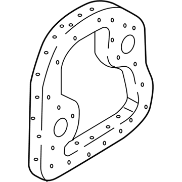 Volkswagen 3CN-945-197 Backup Lamp Gasket Volkswagen 3CN-945-197 Backup Lamp Gasket