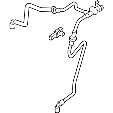 Volkswagen Atlas Brake Booster Vacuum Hose - 3QF-612-041-E